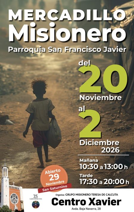 cartel mercadillo misionero 2026